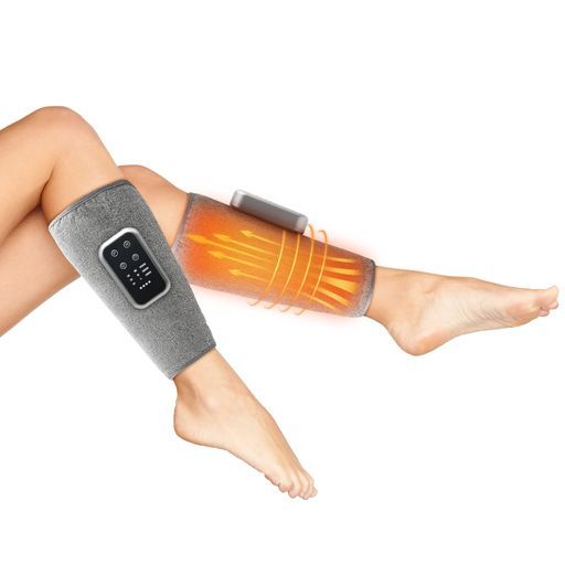 新進化 ふくらはぎケアレッグケアふくらはぎリラックス空気圧温熱3モード3段階強度3段階温度フットケア太もも足ケア操作簡単サイズ幅調整可コードレスUSB充電式家庭用男女兼