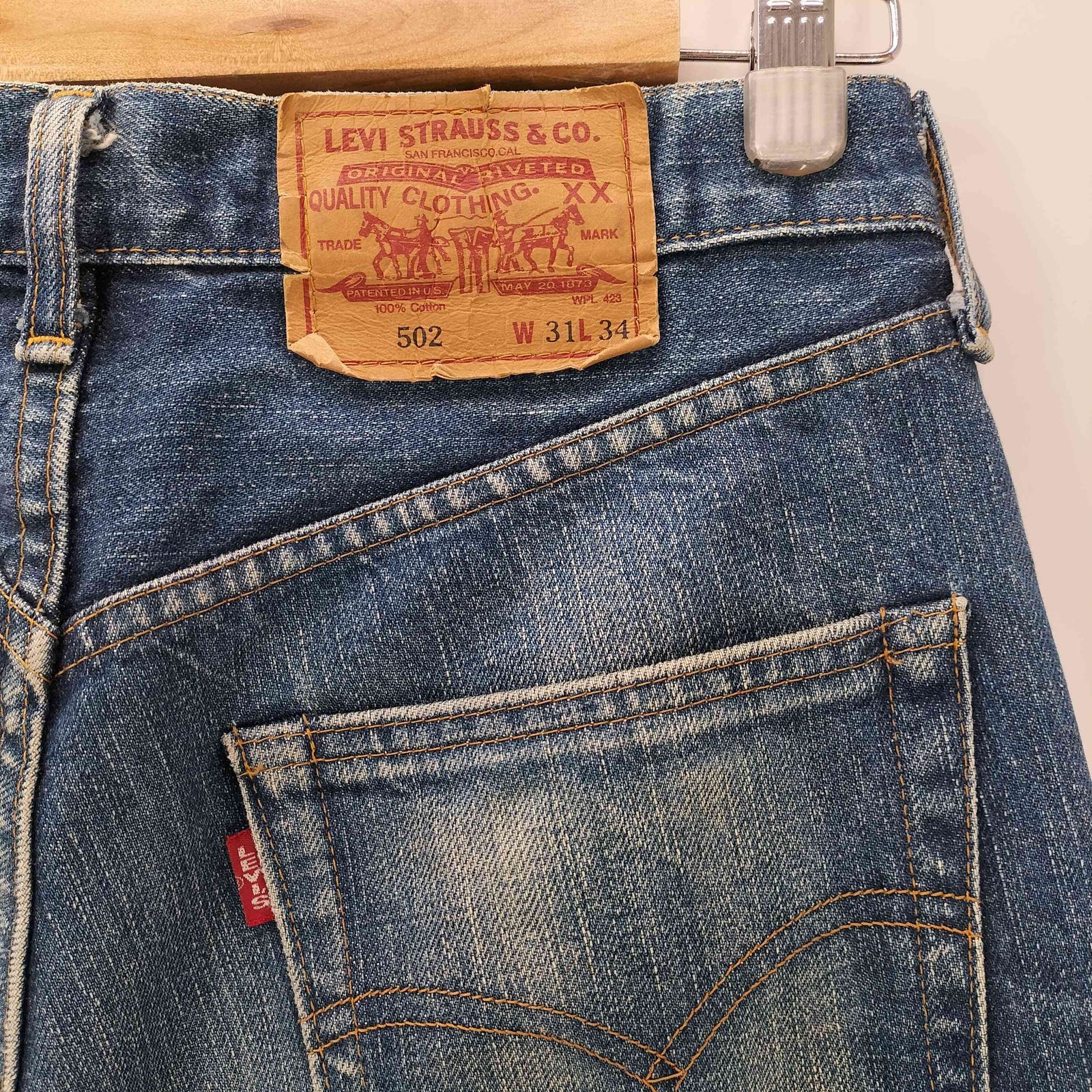 リーバイス Levis 90S 92年12月製 日本製 ボタン裏J22刻印 502XX