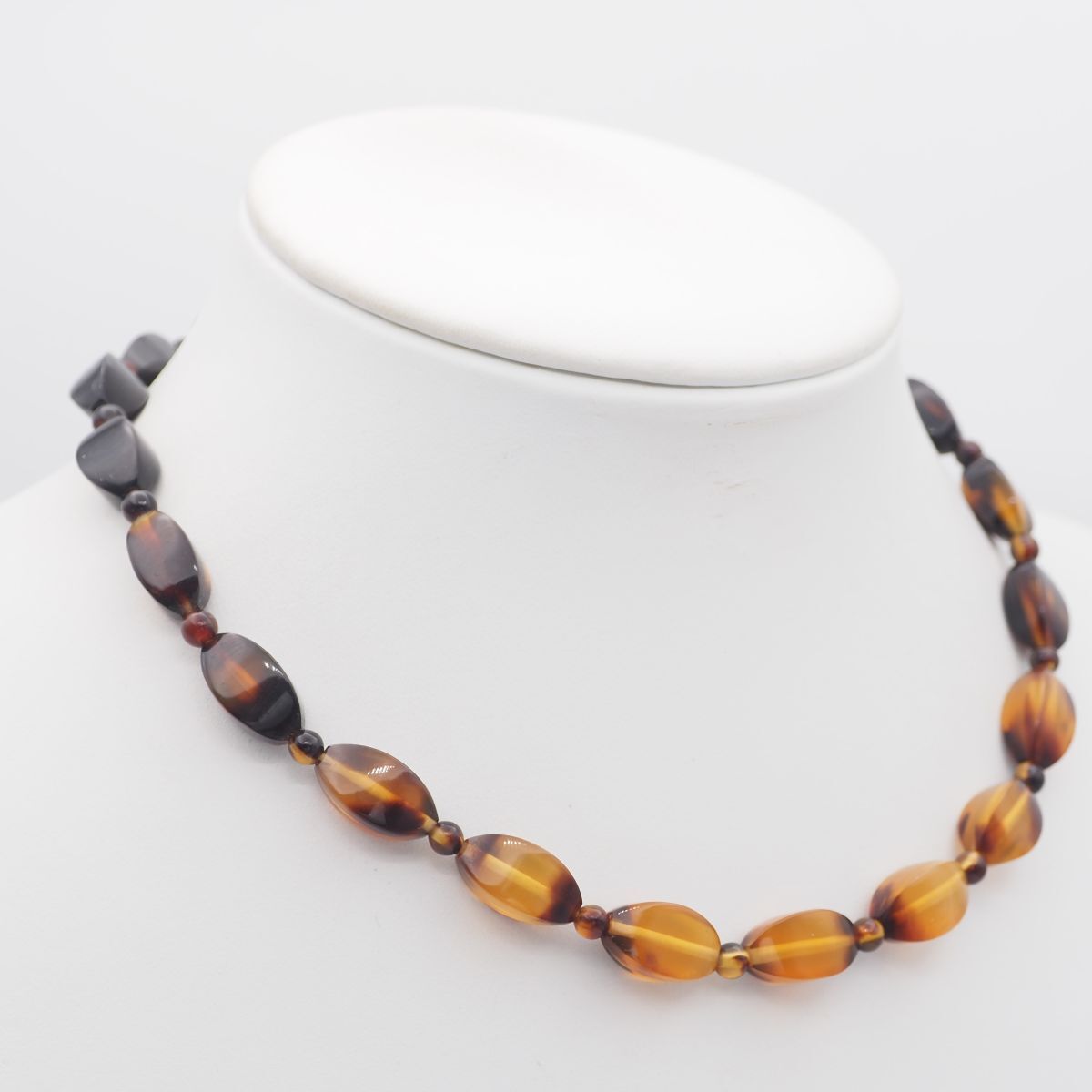 J755 鼈甲 べっ甲 ネックレス デザイン - メルカリ