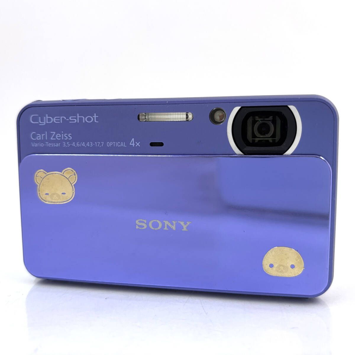 ソニー SONY DSC-T 110 パープル デジタルカメラ 動作未 P 470