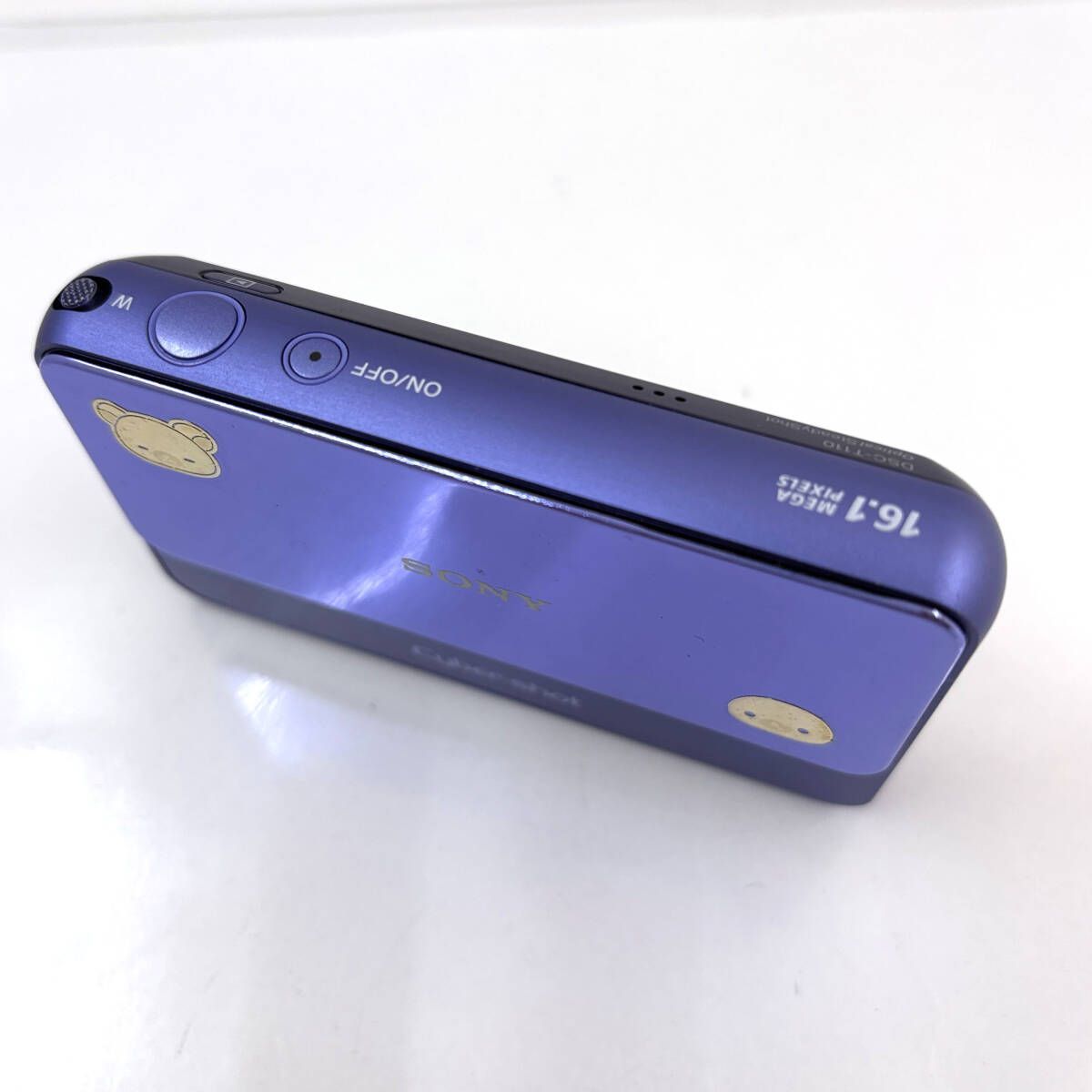 ソニー SONY DSC T 110 パープル デジタルカメラ 動作未 P 470