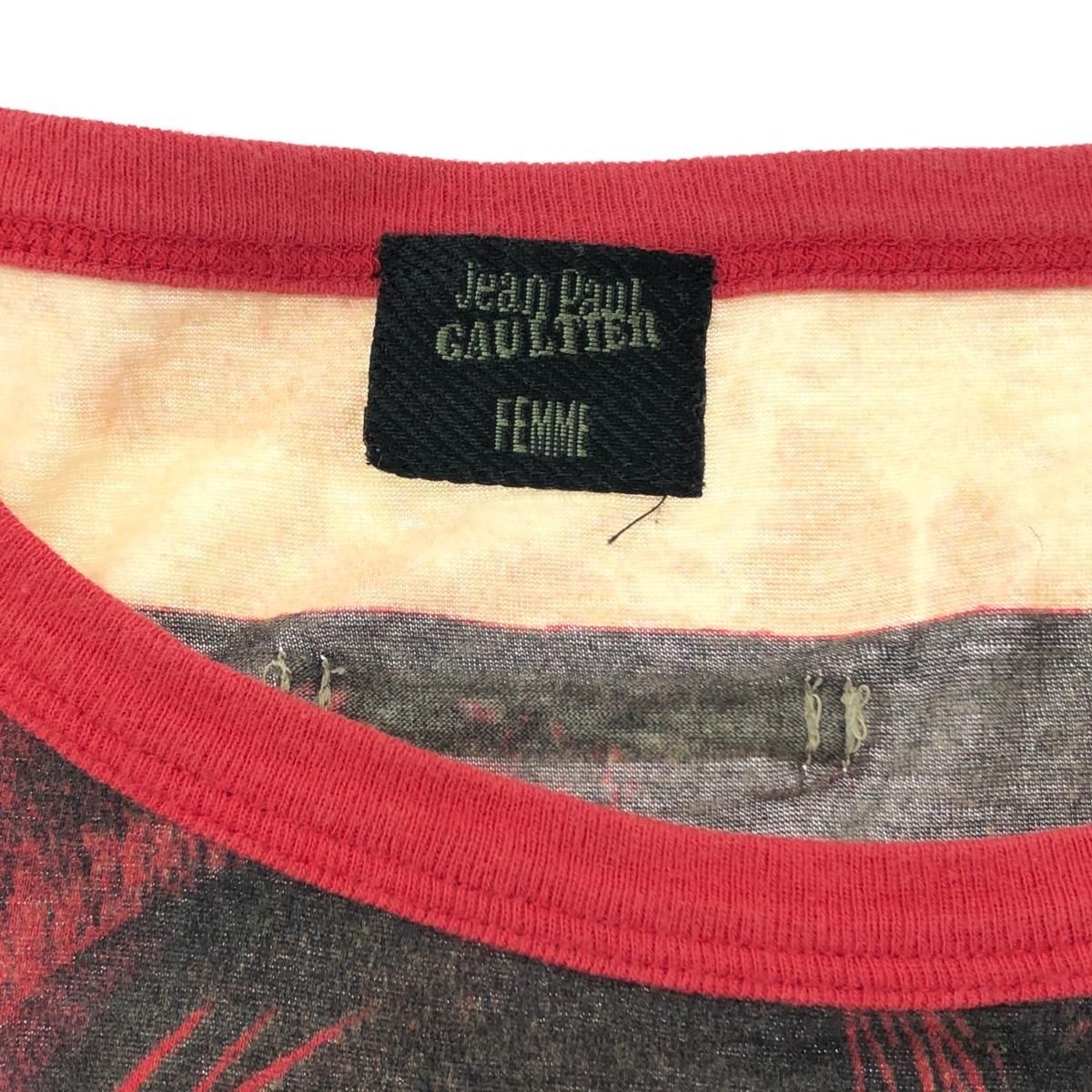 Jean Paul GAULTIER ジャンポールゴルチエフェム 半袖カットソー