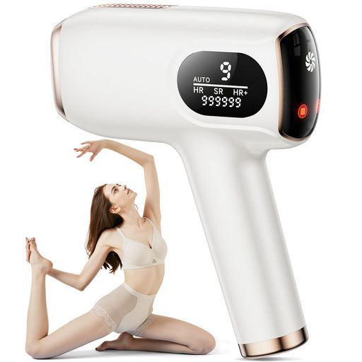 脱毛器【サロン級IPL光技術/刺激レス】VIO対応髭家庭用顔/全身/Vライン