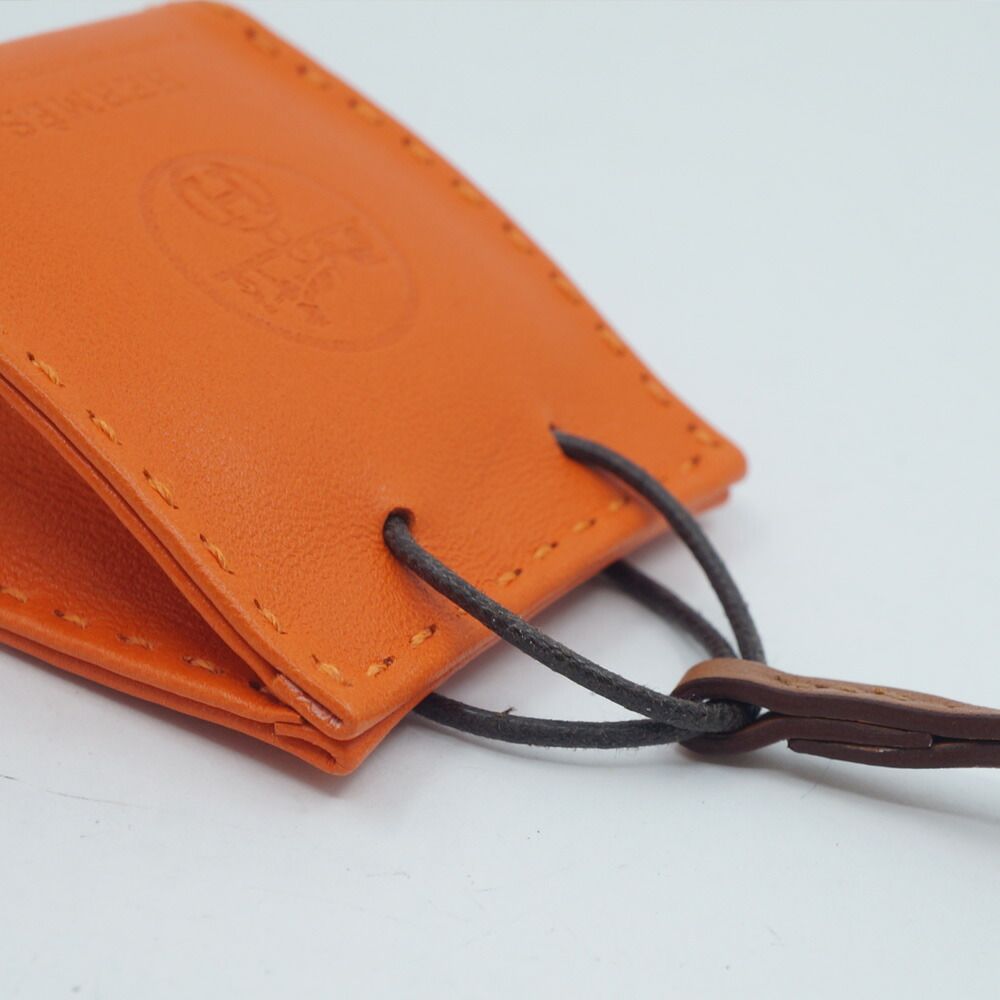 栄】エルメス サックオランジュ D刻印 2019年製造 バッグチャーム