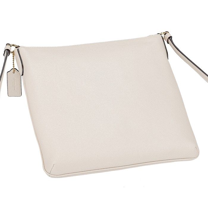 コーチ COACH ショルダーバッグ ミニ ローアン ファイルバッグ C 1556 IMCHK 2025 AW チョーク リファインド カーフレザー ゴールド金具