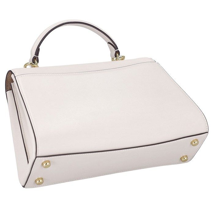  コーチ COACH ハンドバッグ ショルダーバッグ エライザ トップ ハンドル CP 006 IMCHK 2025 SS チョーク カーフレザー ゴールド金具 その他 バッグ