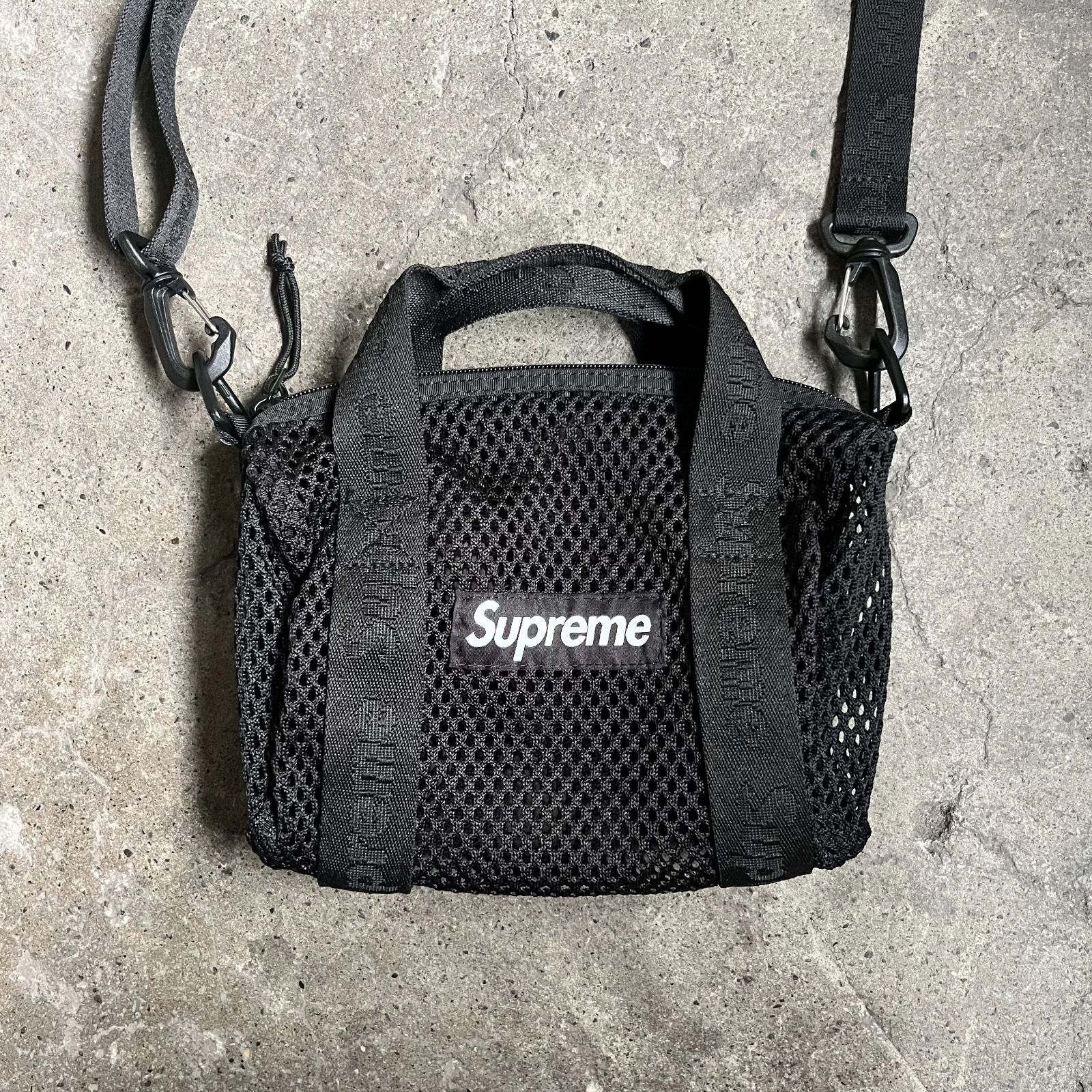 Supreme 25ss Mesh Mini Duffle Bag Black シュプリーム 2025ss