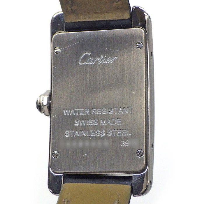 カルティエ Cartier 腕時計 タンクアメリカン SM WSTA0016