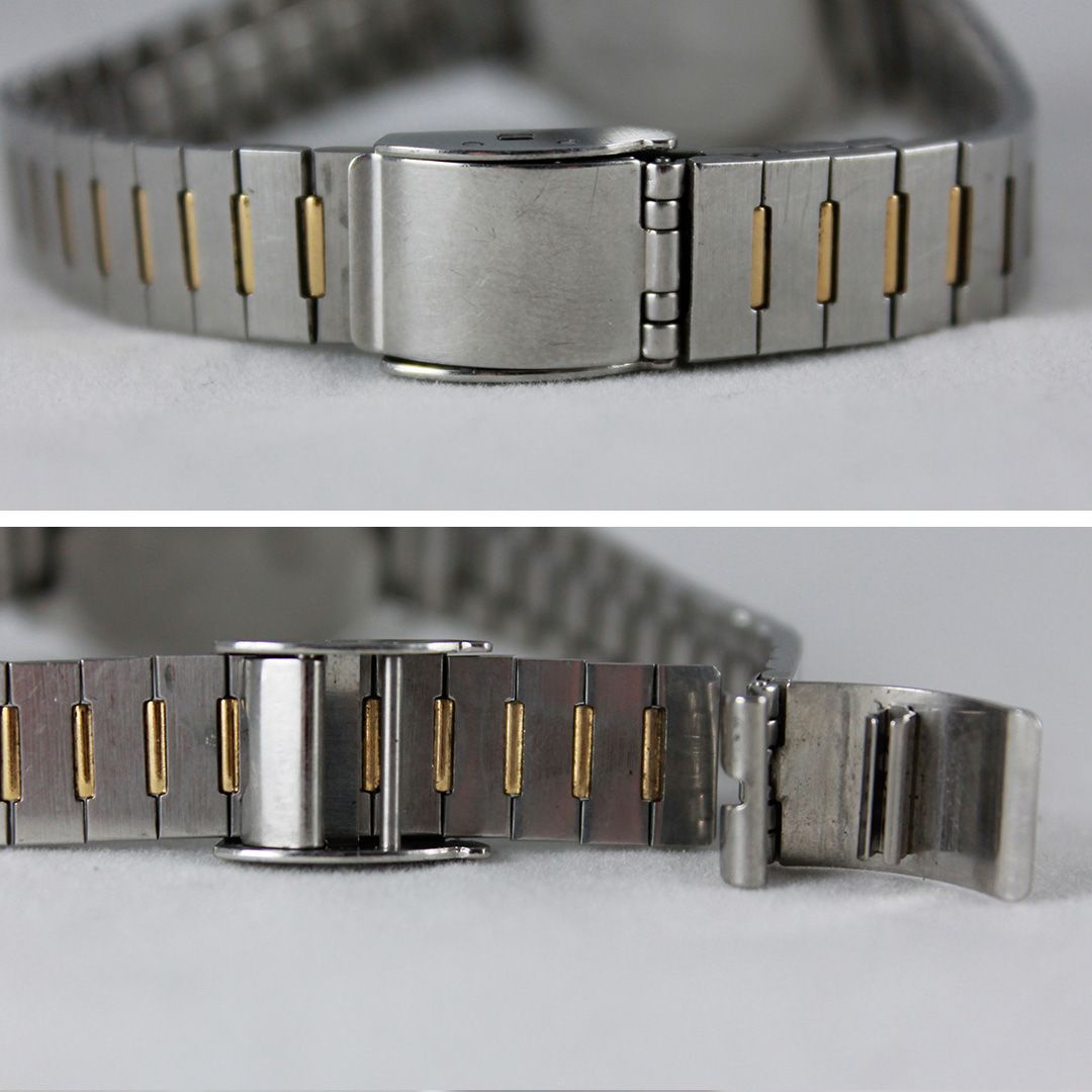  T 64 SEIKO セイコー 3421-527 A レディース クオーツ 腕時計 オクタゴン SS ゴールド文字盤 上品 クラシック 小ぶり デザインウォッチ ヴィンテージ調 銀座サコム堂 腕時計(クォーツ) 腕時計(アナログ)