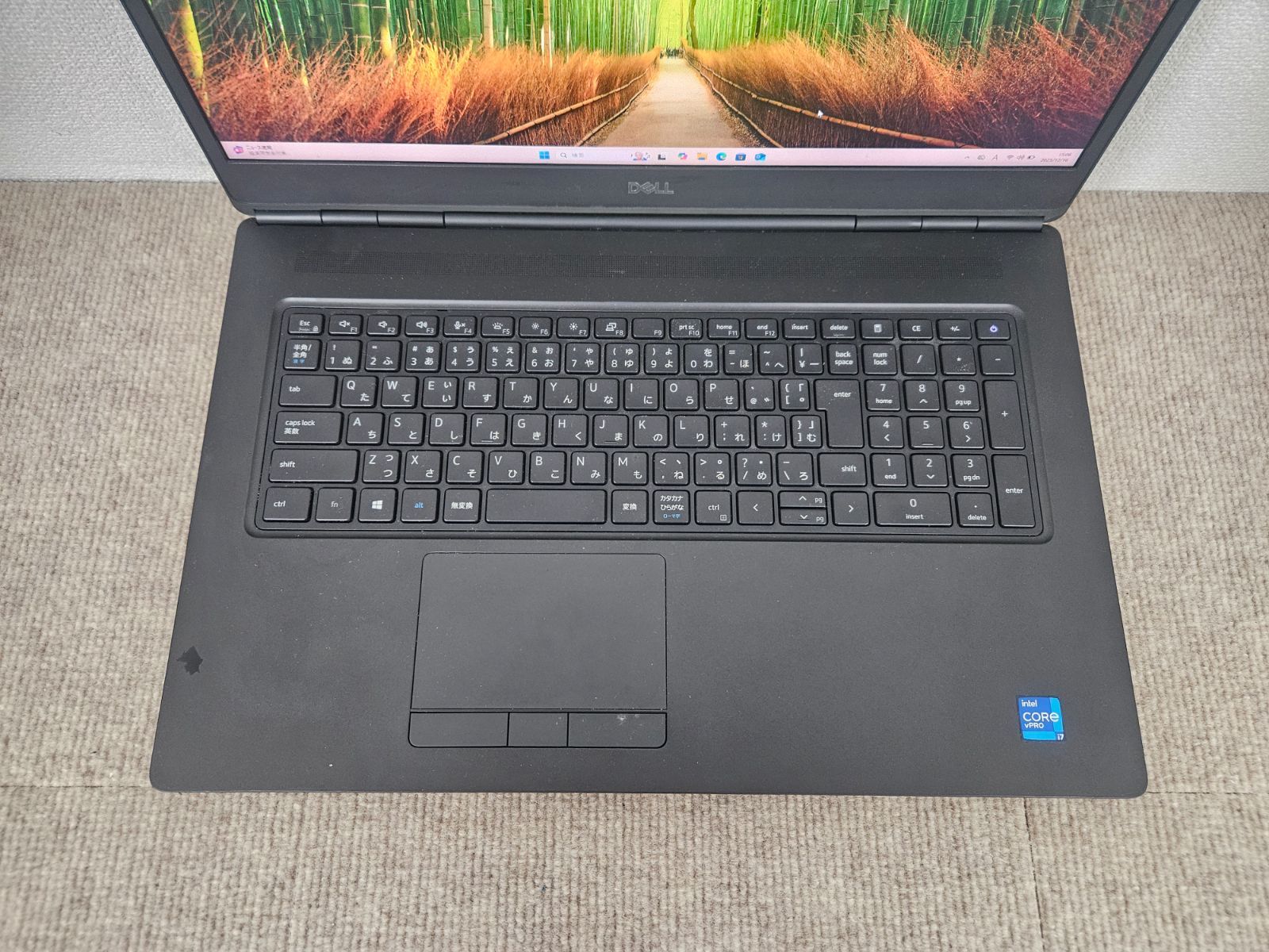 Dell Precision 7760 17 3インチモデル Mobile Workstation Intel Core i 7 11850 H 32 GB M 2 SSD 512 NVIDIA Quadro RTX A 3000