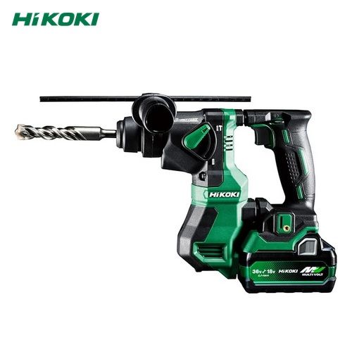 ハイコーキ コードレスロータリハンマドリル DH 18 DPA 2 XPZ V マルチボルト 電池 充電器 ケース付