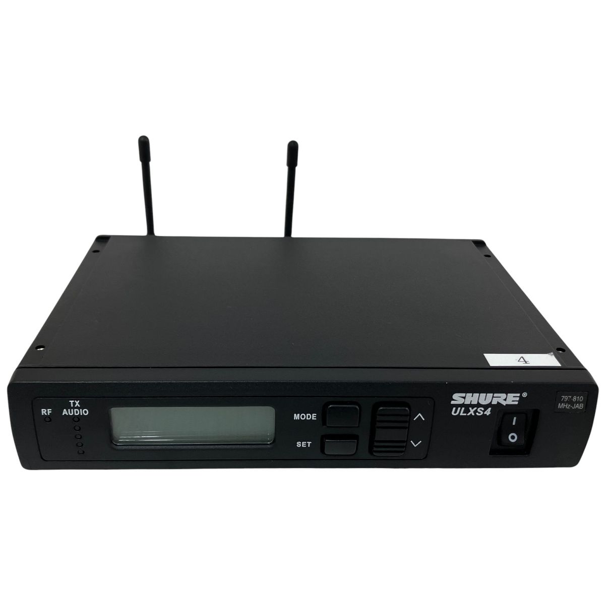 SHURE ULXS4 ワイヤレス レシーバー 受信機 オーディオ 音響機材 SHURE ULXS4 ワイヤレス レシーバー 受信機 オーディオ 音響機材