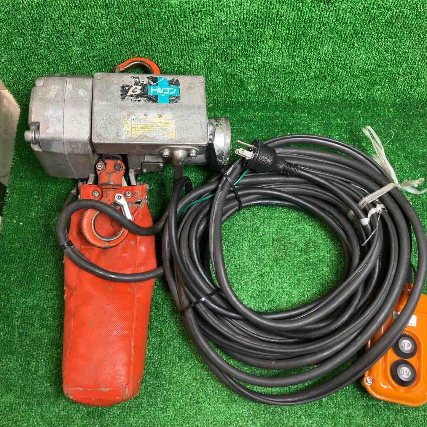 象印 ベータβ 超小型電気チェーンブロック βS-020 200 kg 揚程3 m BS-020 トルコン