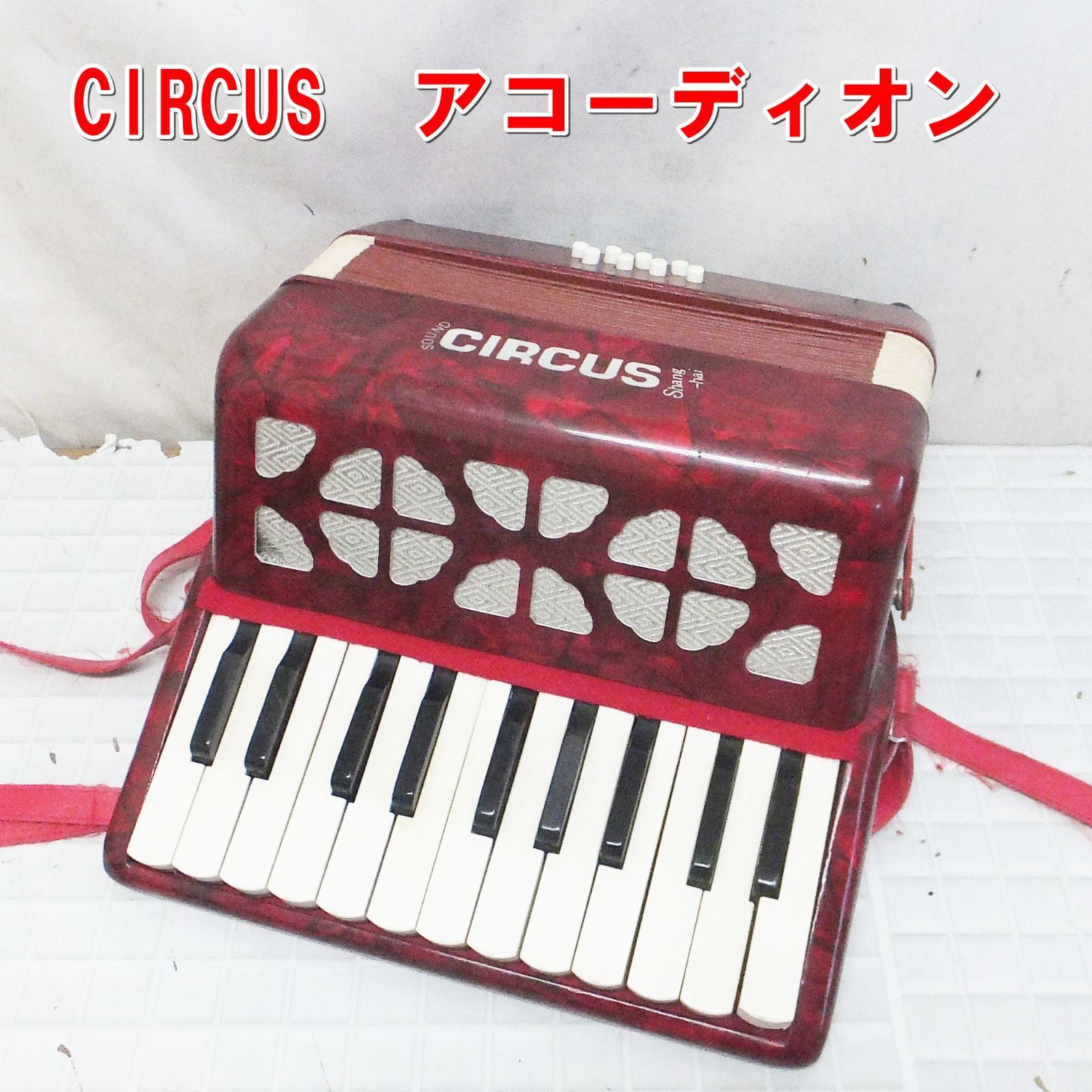 R679【希少】レトロ CIRCUS アコーディオン 中古 現状 /5 - メルカリ