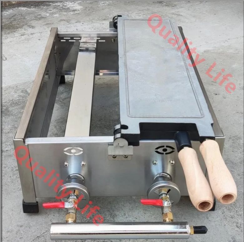 パンダのベビーカステラ パンダ焼き機 27穴 万能焼ガスLPガス式/業務用