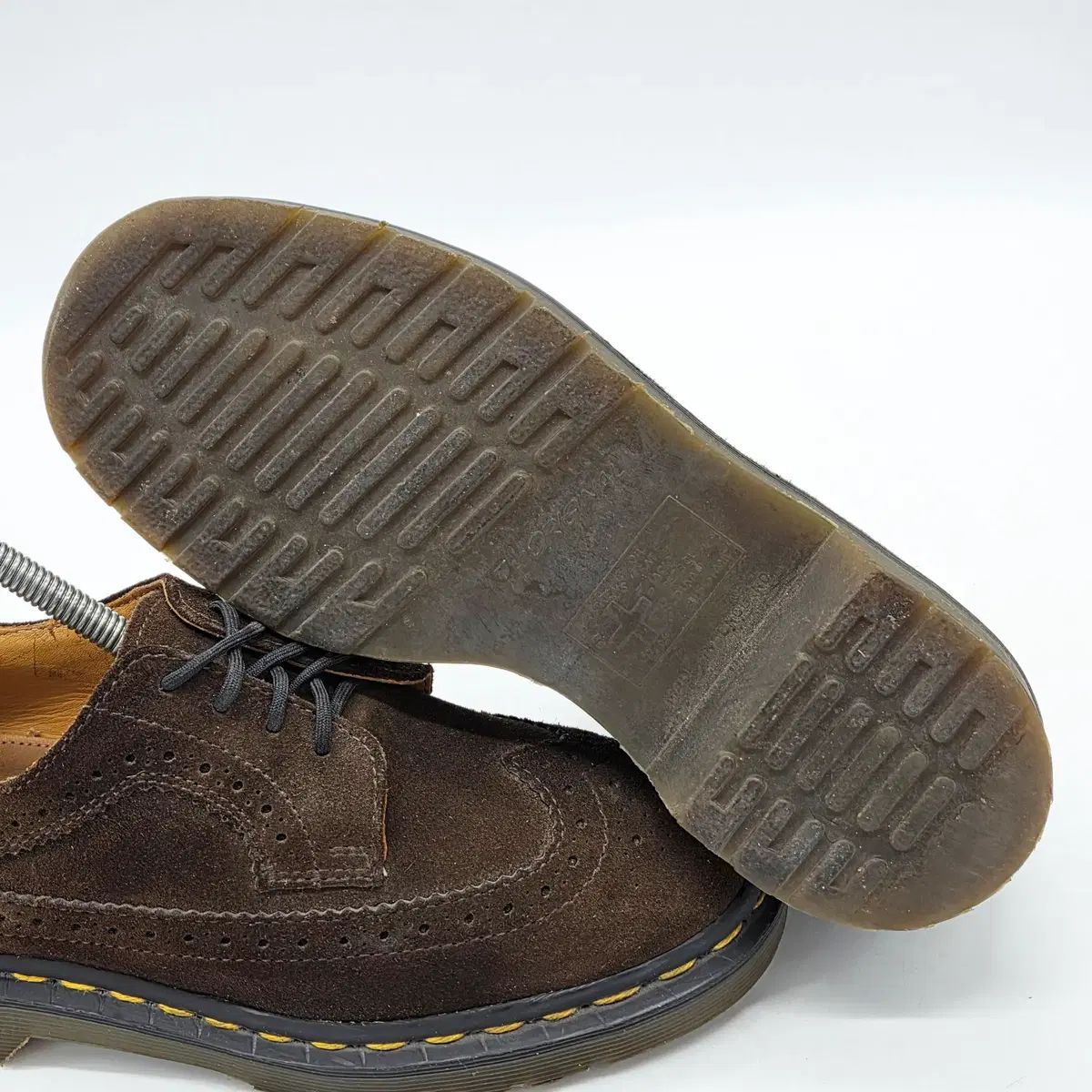  DR. MARTENS ドクターマーチン ウイングチップ スウェード Made in England 5 スニーカー 靴