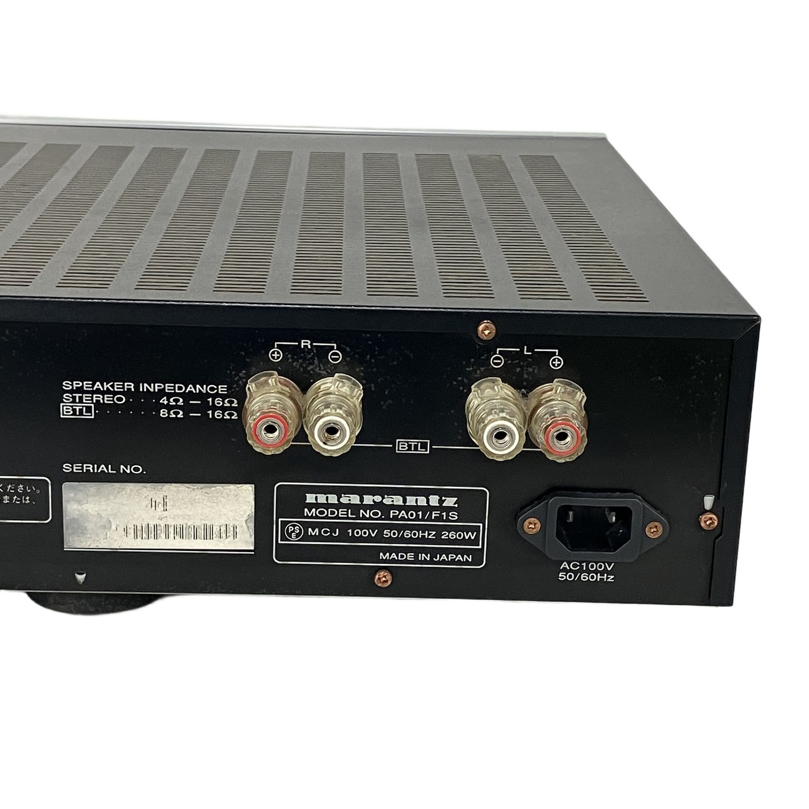 marantz マランツ プロフェッショナル PA01/F1S ステレオ メインアンプ