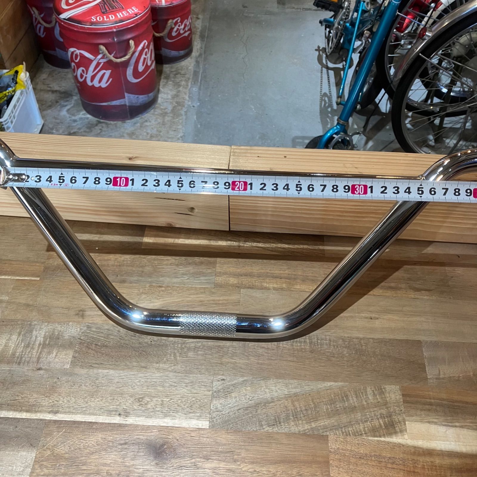 新品】クルーザーバー クランカーバー クローム BMXやOLD MTBの