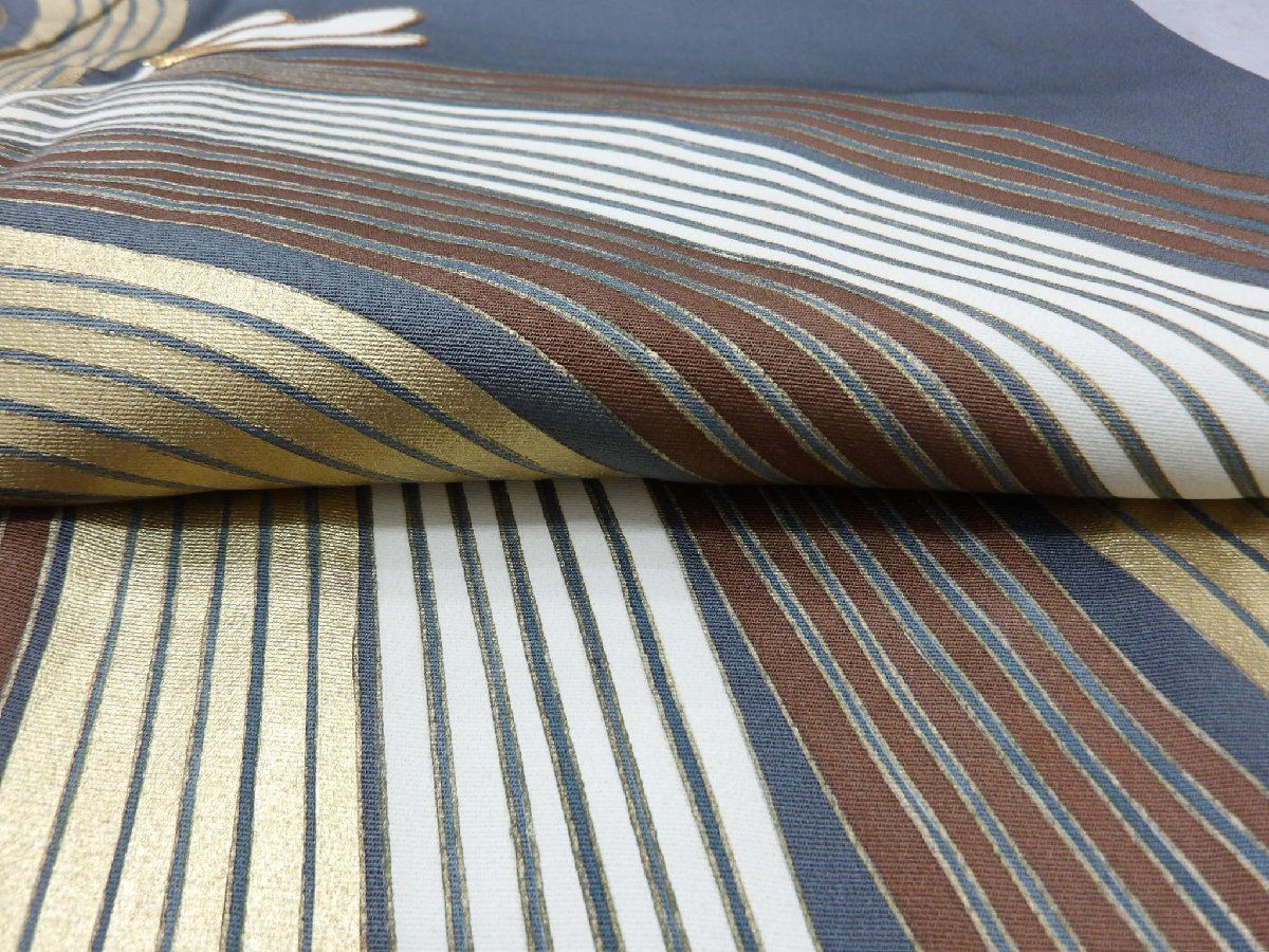  P 41254 手描き友禅 重厚な 色留袖 袷 仕立て上がり品 bc 色留袖 着物