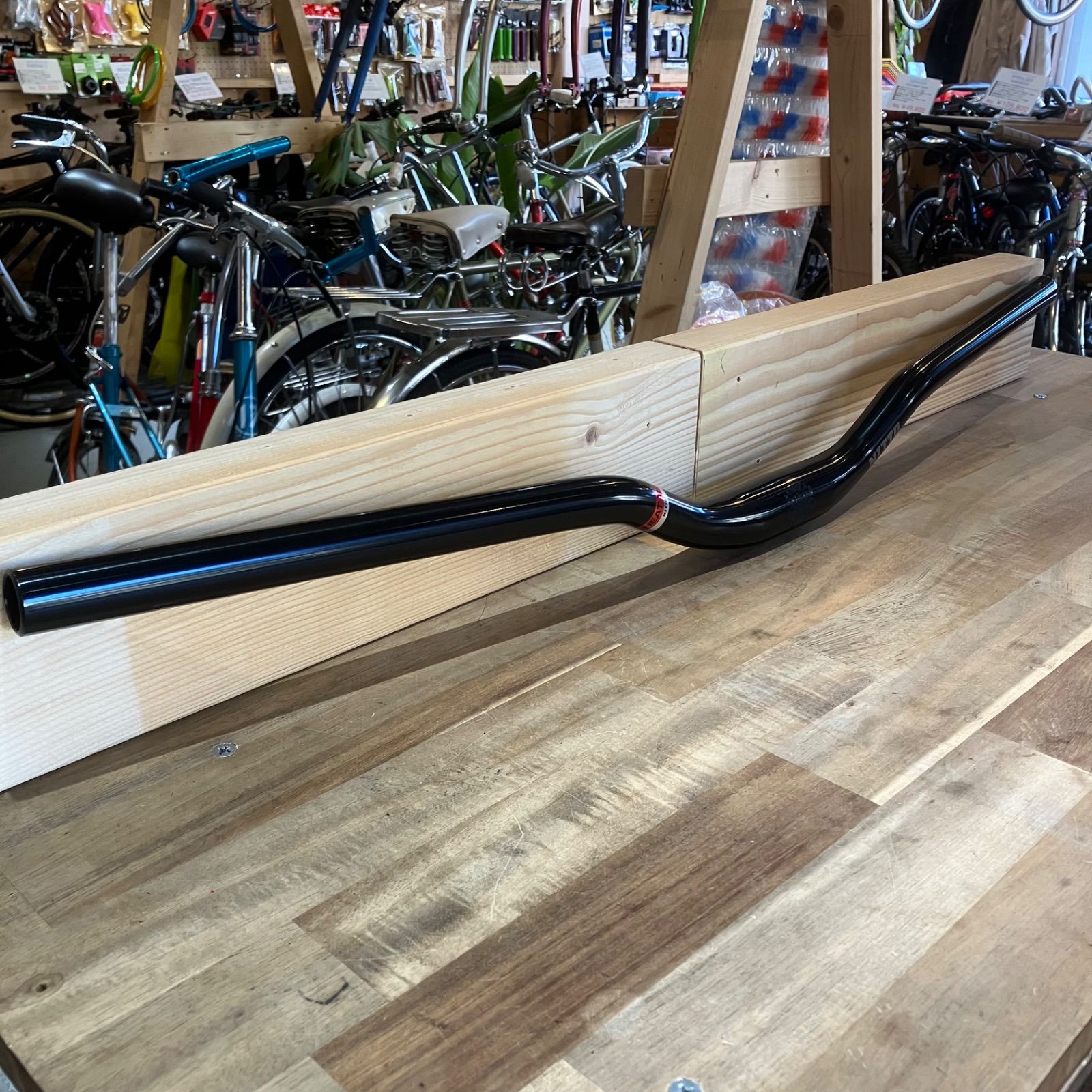 NITTO B 809 AA SSB RISER BAR 日東ライザーバー ブラック MTBやクロモリバイク ピストのカスタムに のハンドルバー