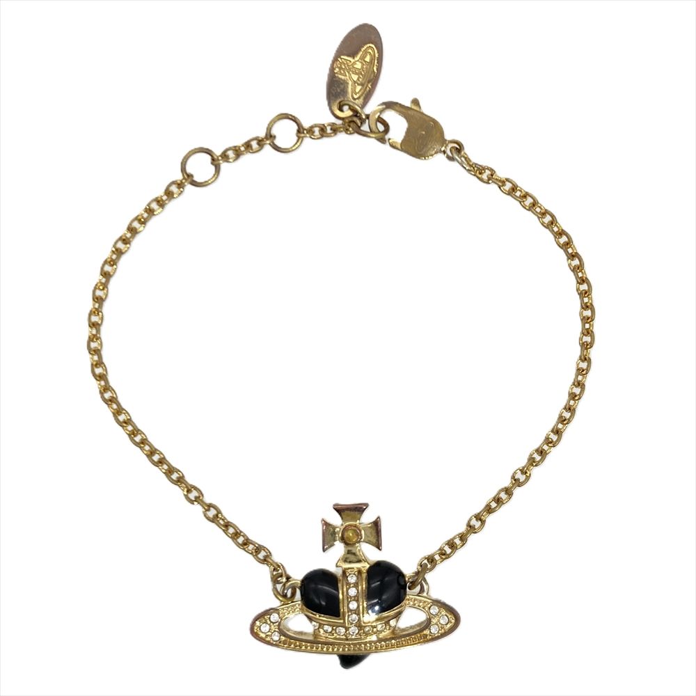 Vivienne Westwood ディアマンテ ハート ブレスレット　ゴールド ヴィヴィアンウエストウッド Vivienne Westwood ディアマンテ ハート