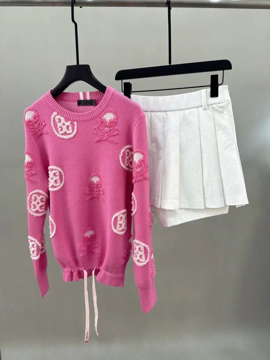 G/FOREジーフォア ゴルフウェアトップス レディース ピンク ニットセーター ジーフォア G/FORE レディース ゴルフ ピンク セーター ハイネック