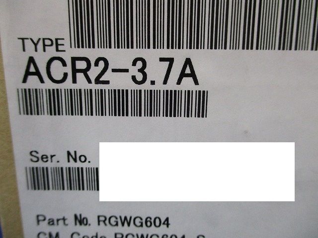 交流リアクトル 200 Vシリーズ ACR 2-3.7 A