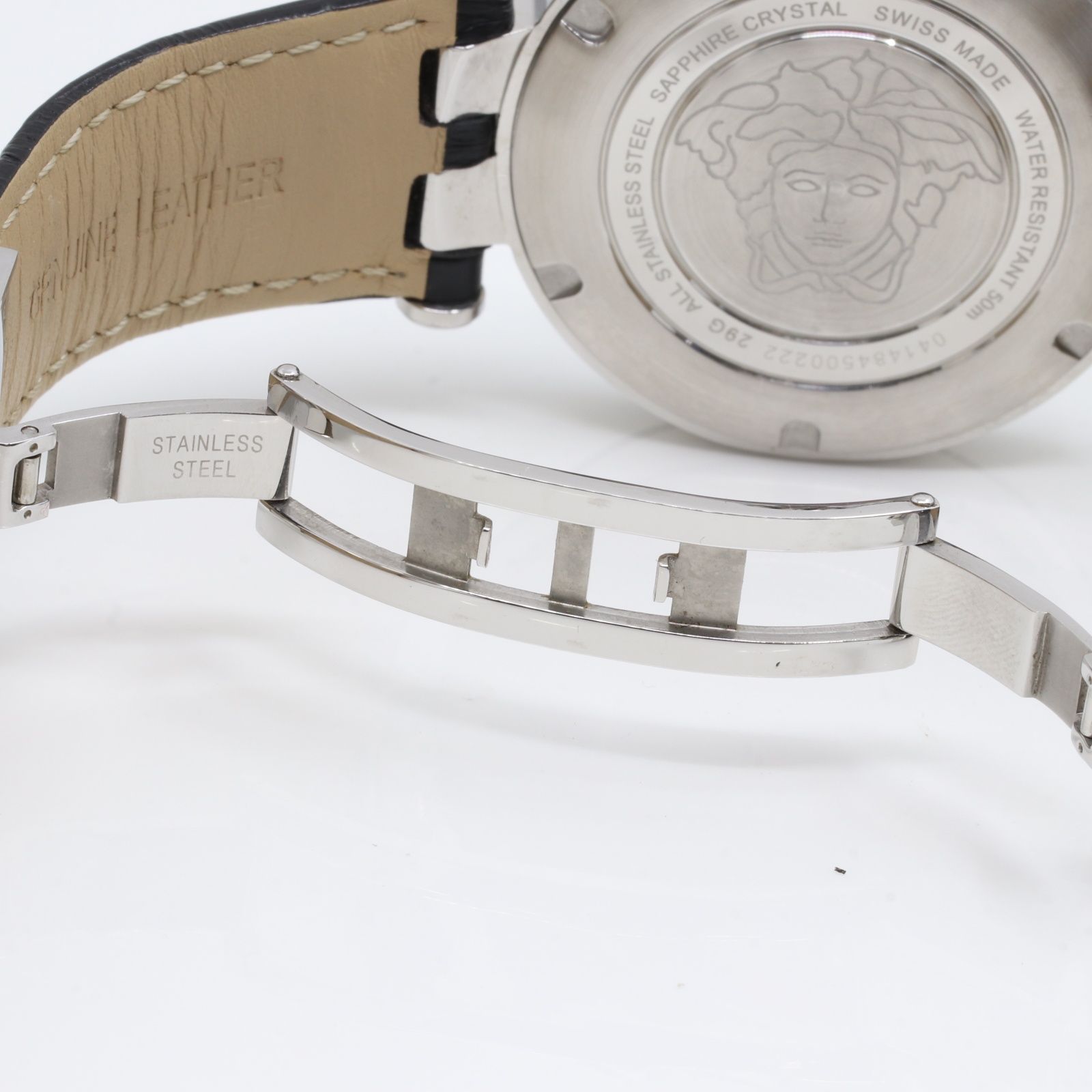 【未使用保管品】VERSACE ヴェルサーチ V-バーティカル メンズ ウォッチ IT7AVERYOGXA VERSACE ヴェルサーチ Vレース 腕時計 メンズ クォーツ