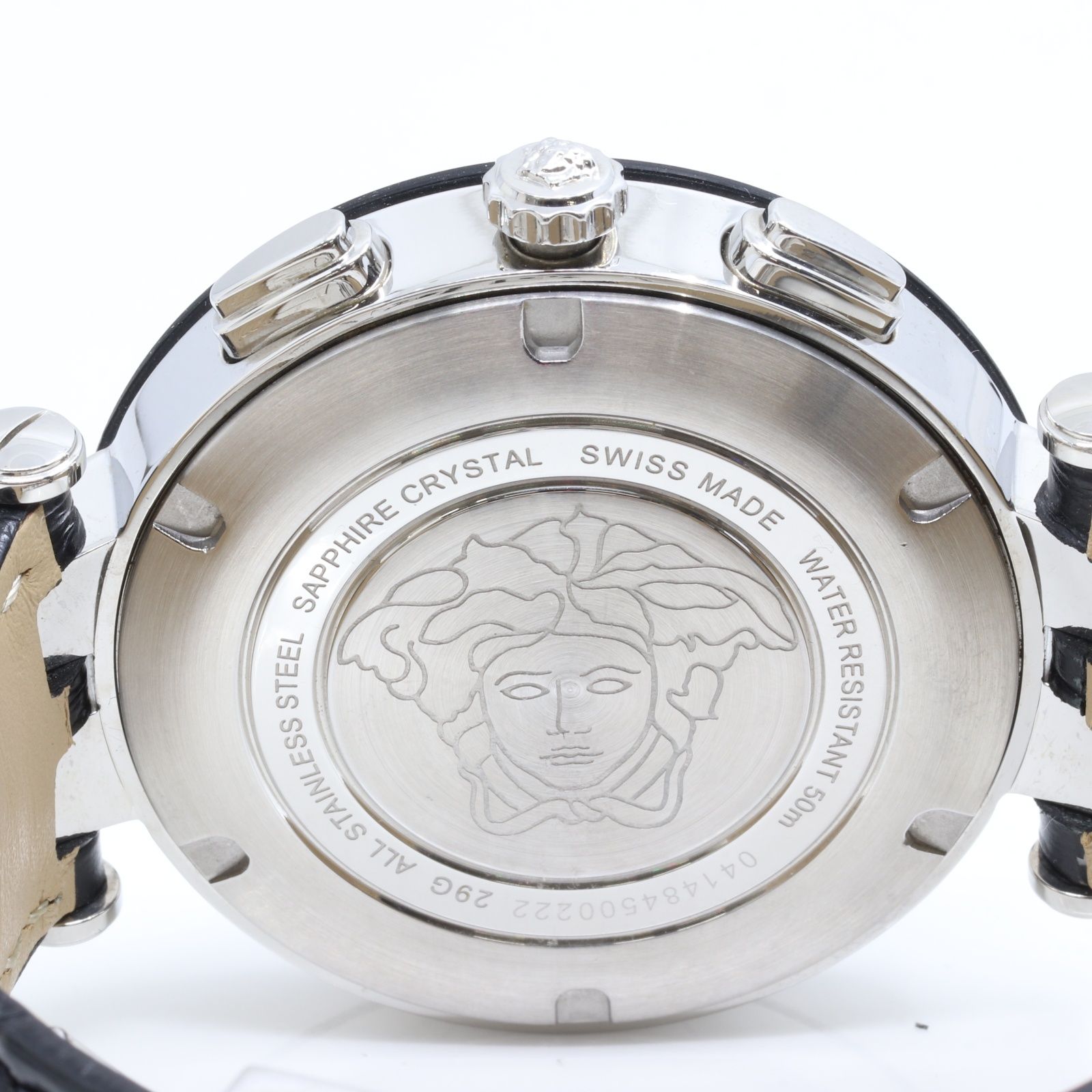 IT7AVERYOGXA VERSACE ヴェルサーチ Vレース 腕時計 メンズ クォーツ