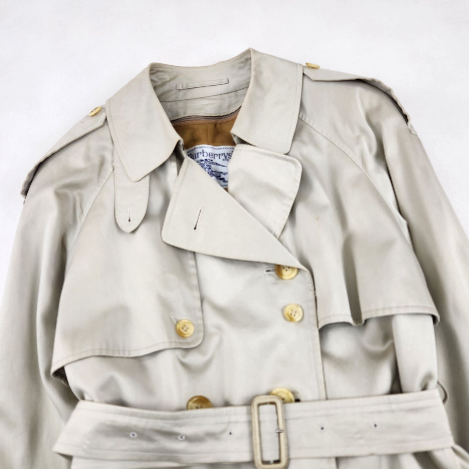 BURBERRYS トレンチコート 白タグ ライナー付 付属品完備 バーバリーズ