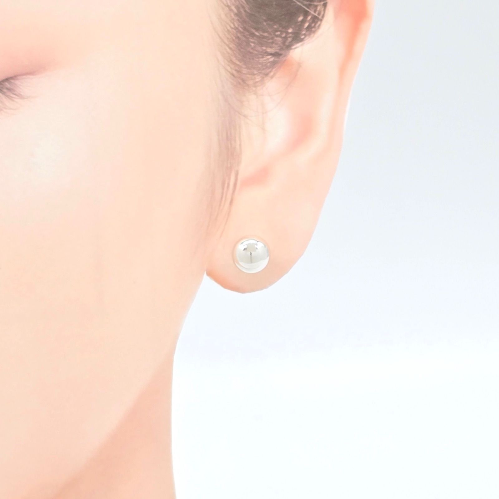 TIFFANY&CO. ティファニー ハードウェア ボール スタッドピアス 両耳