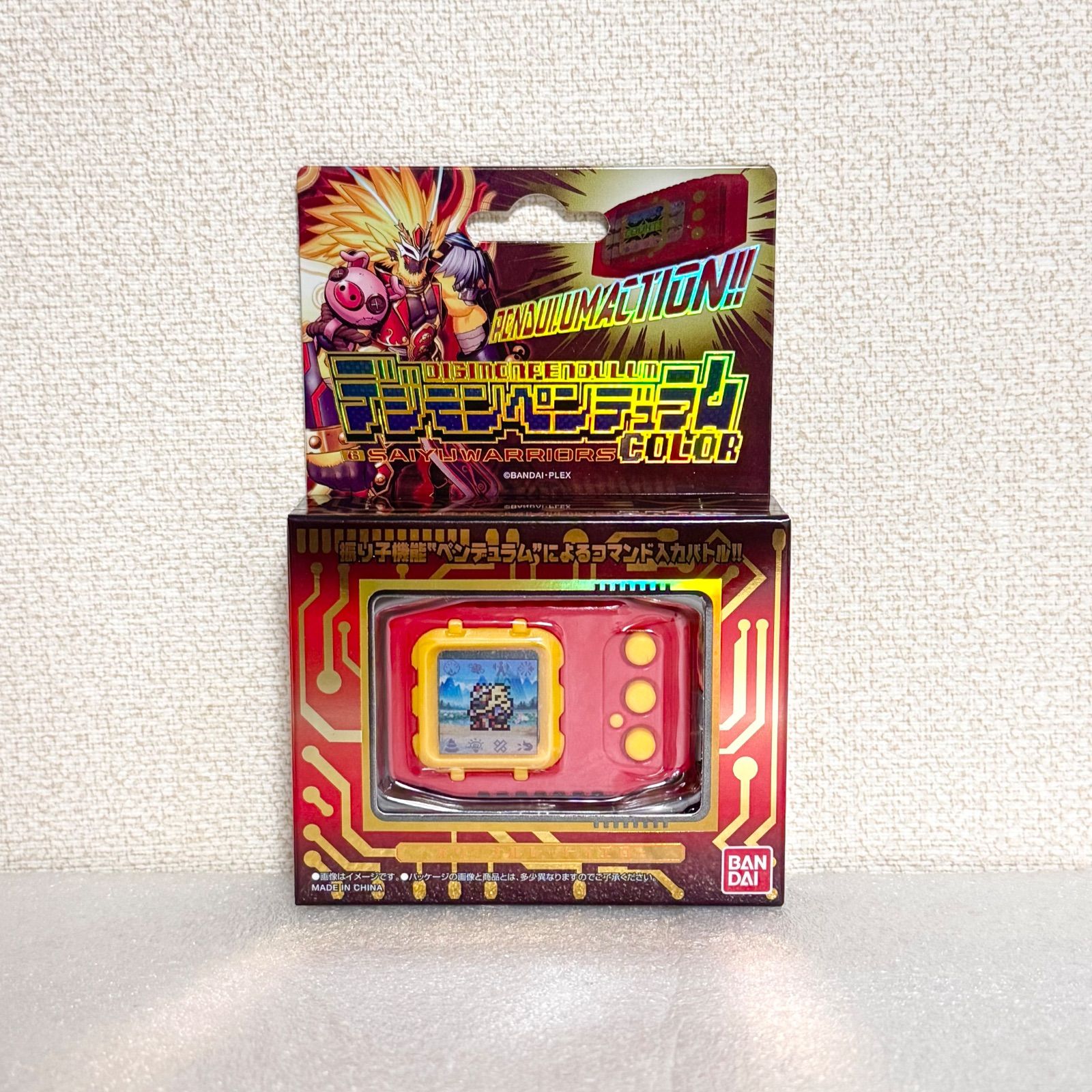 新品未開封】 デジモンペンデュラムCOLOR 6 SAIYUWARRIORS サイユウ