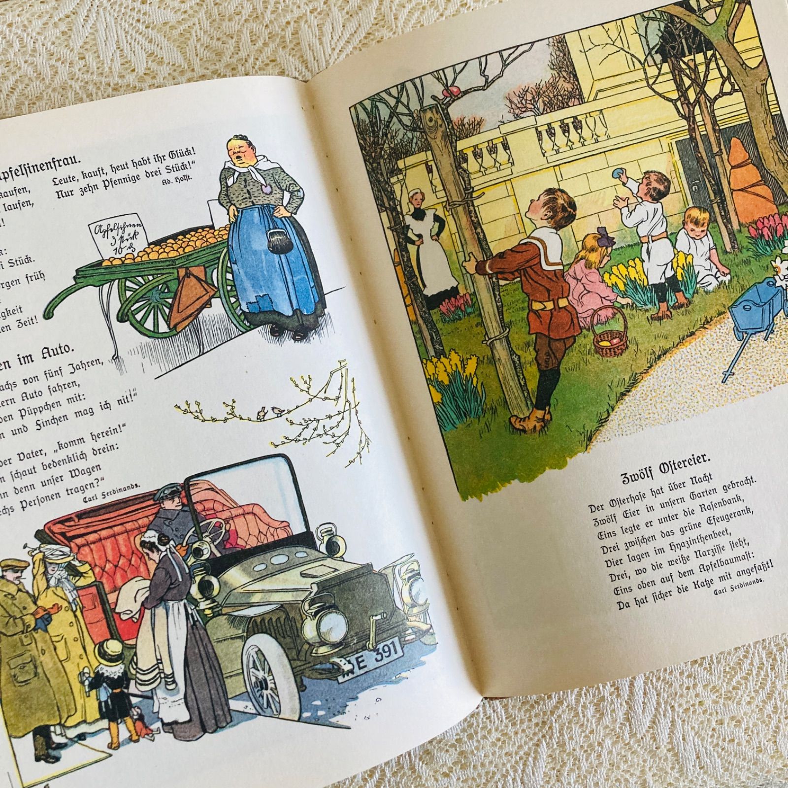 カスパリ挿絵のドイツ語絵本 春と夏の詩集 洋書・古書 - メルカリ