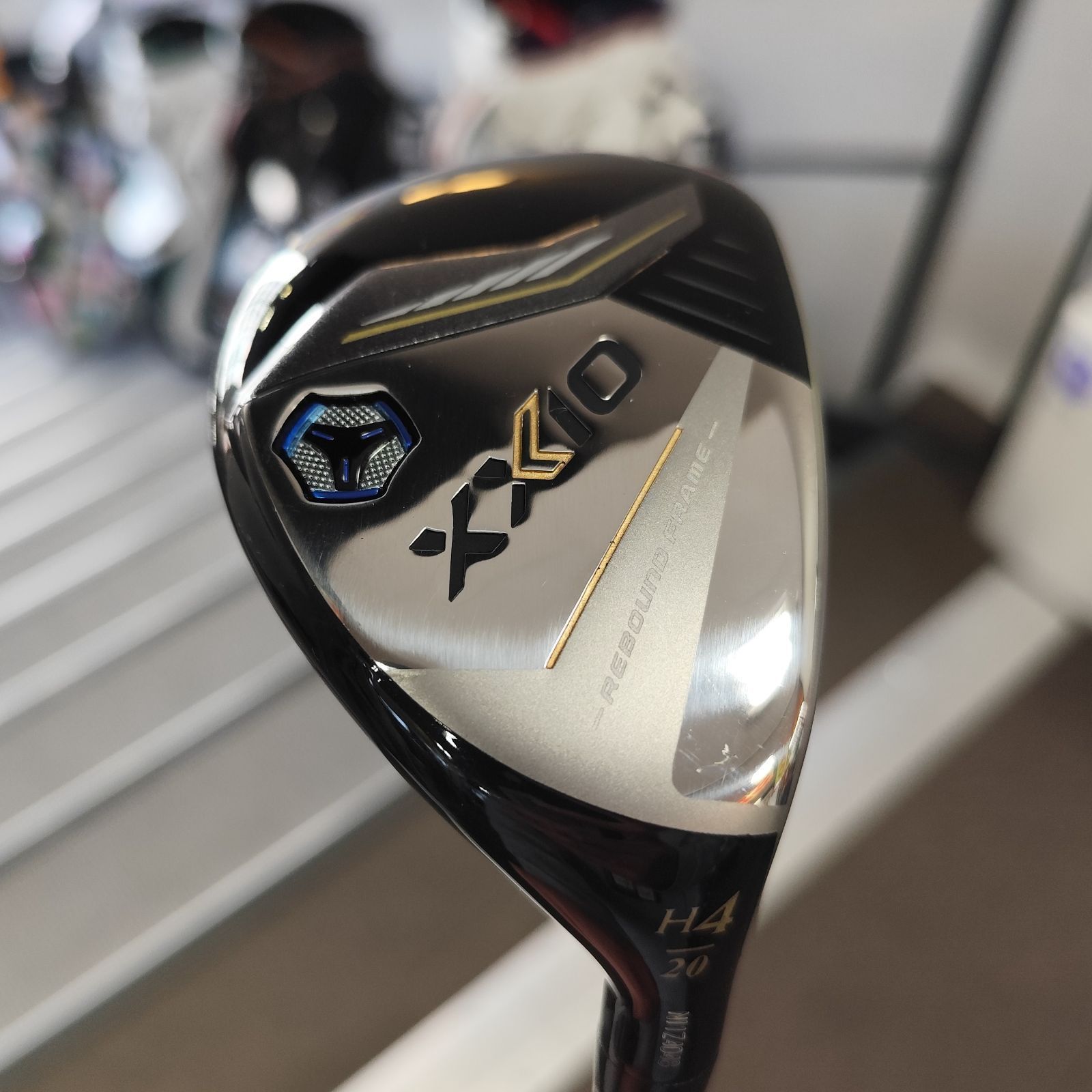 【再値下げ】中古美品！XXIO13　試打クラブ　UT #4 (SR) ヘッドカバ－なし
