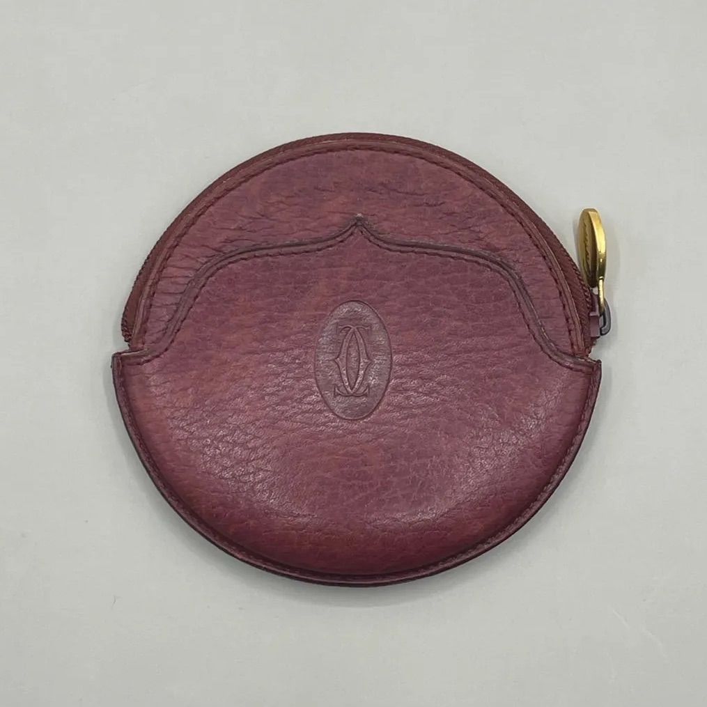 良品 Cartier カルティエ コインケース 小銭入れ マストライン