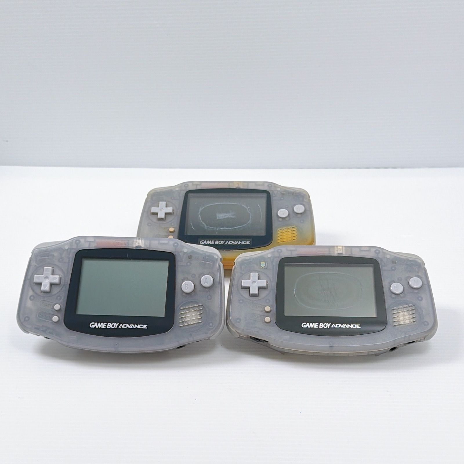 ゲームボーイ ゲームボーイアドバンス 三台セット！ ジャンク品扱い み