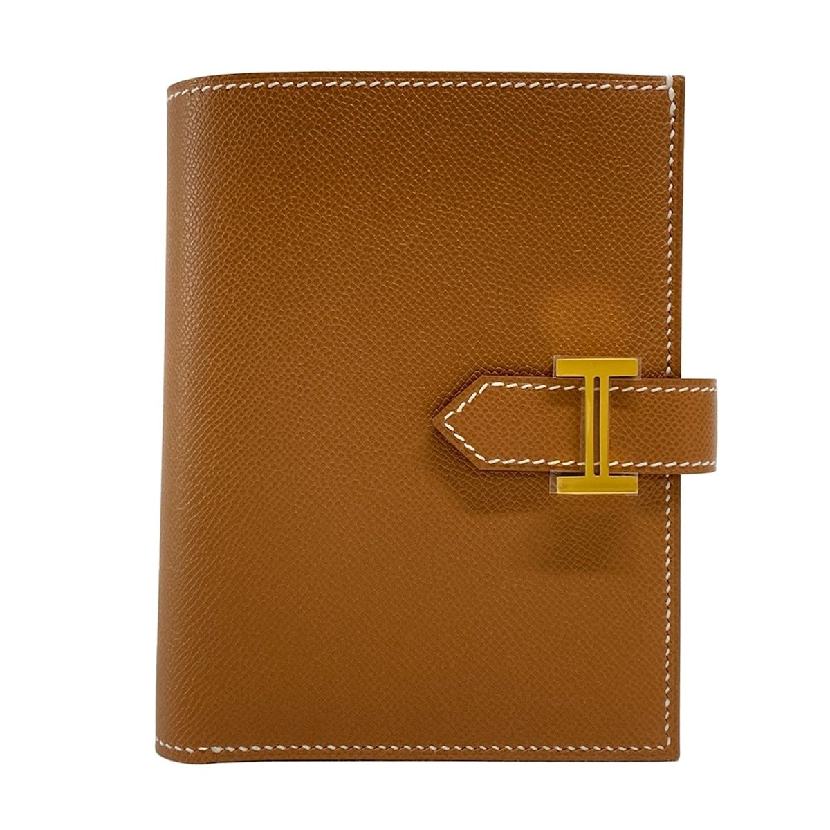 HERMES エルメス 2つ折り財布 ベアンコンパクト ゴールド 新型金具 ゴールド金具