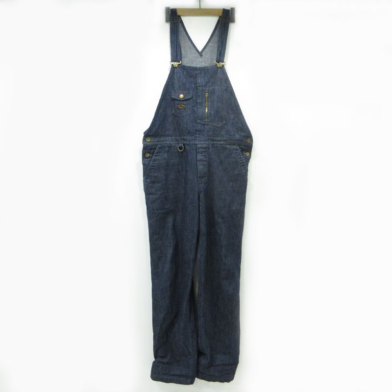WEST RIDE ウエストライド オーバーオール インディゴ サイズ M 107