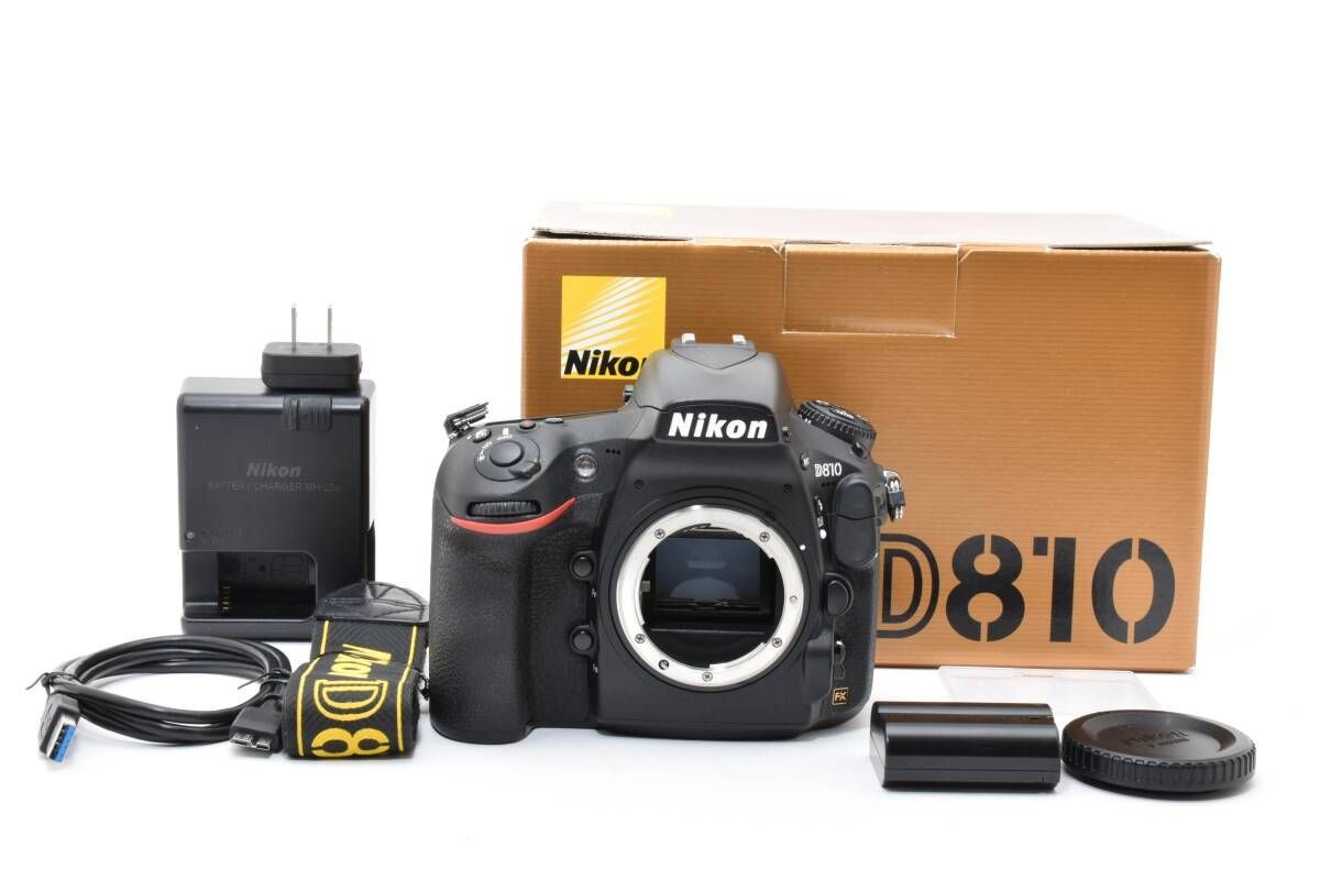 上品 ショット数 6 335回 ニコン NIKON D 810 ボディ YMA 9116 67