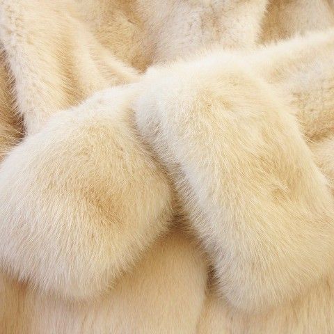 サガミンク SAGA MINK 銀サガ パールミンク ファー コート ショート丈