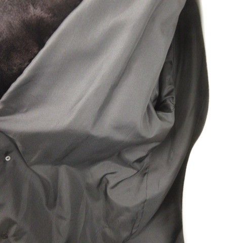サガミンク アルティマ ファーコート シェアードミンク ブラウングレー サガミンク SAGA MINK 銀サガ ファーコート シェアードミンク 毛皮