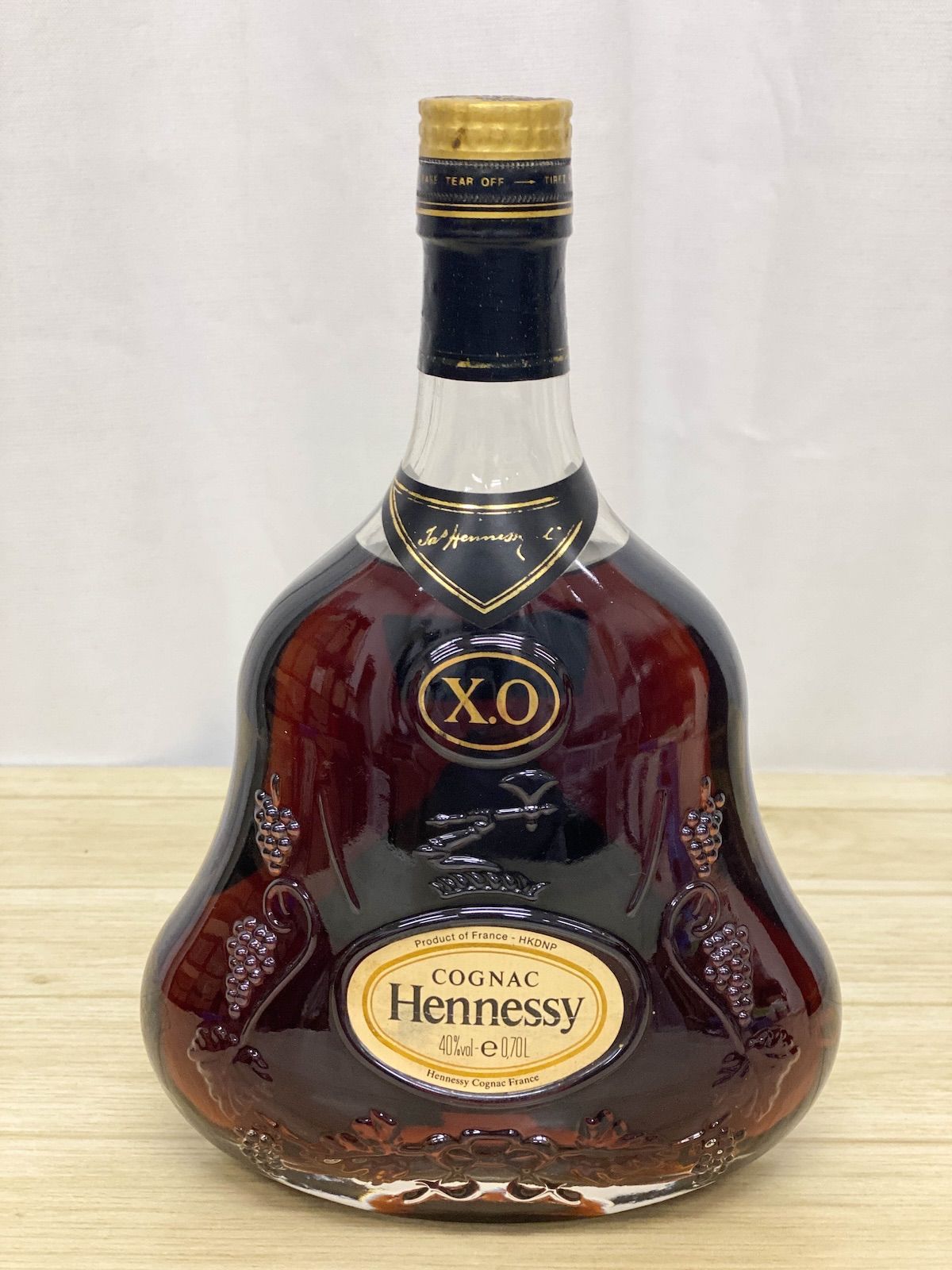 YB088】未開栓 ヘネシー / Hennessy XO 金キャップ クリアボトル 700ml