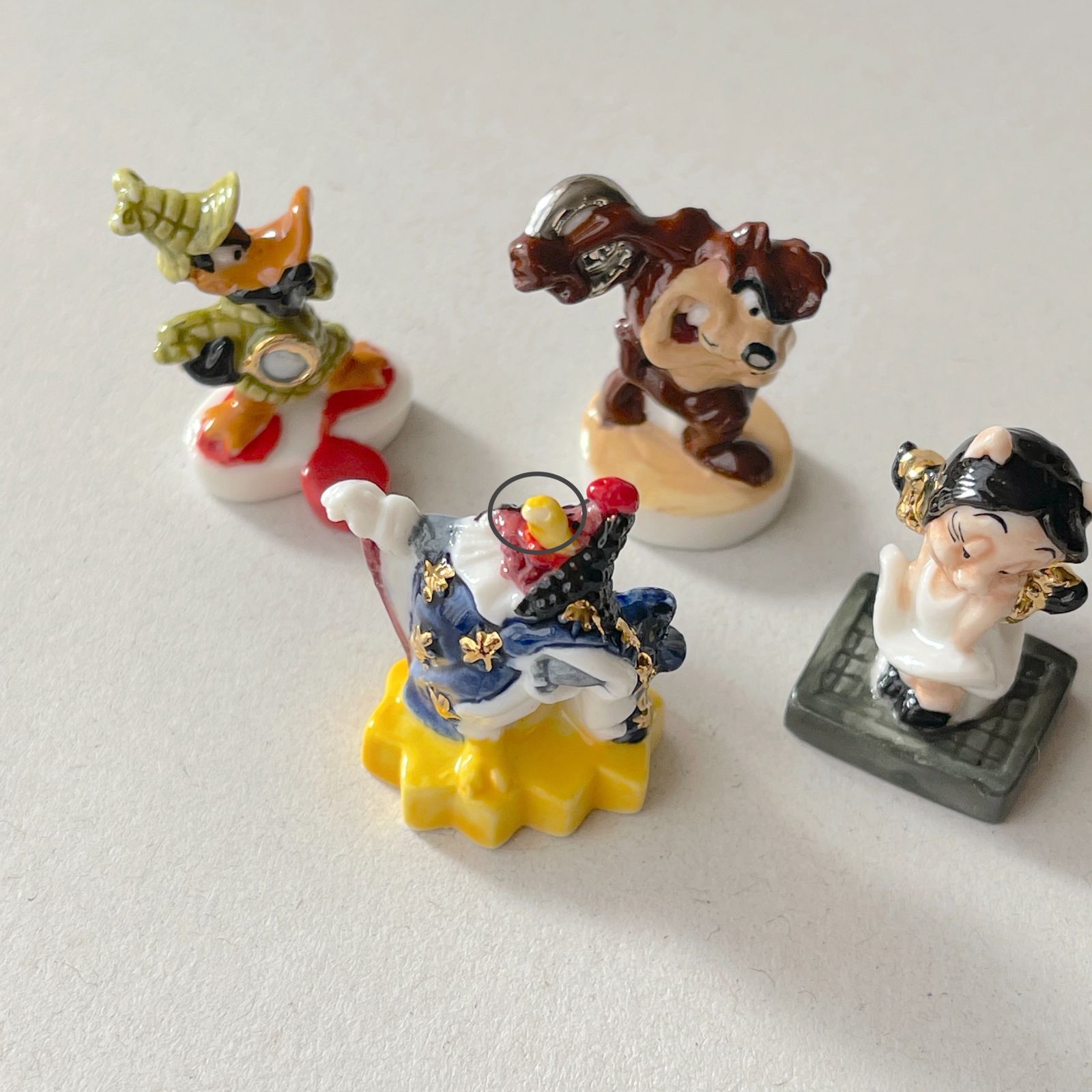 フェーヴ ルーニー・テューンズ 10個 パロディ 2009年 フランス