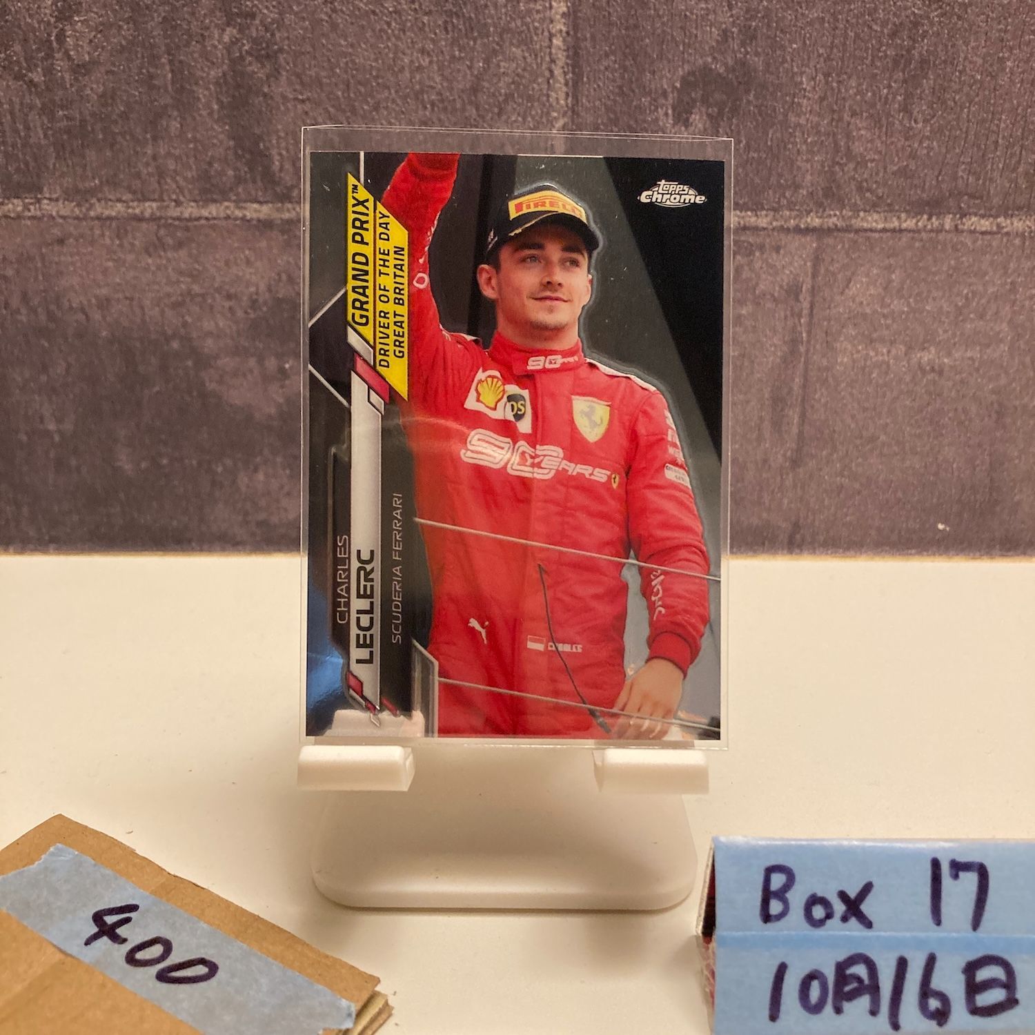 2020 Topps Chrome Charles Leclerc Scuderia Ferrari Grand Prix