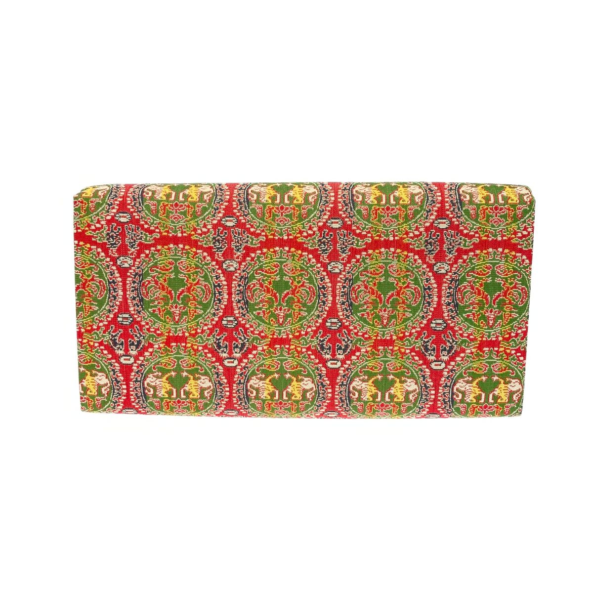 新品未使用 龍村美術織物 円文白虎朱雀錦 レディース 和装バッグ ハンドバッグ TATSUMURA TEXTILE 龍村美術織物 クラッチバッグ 円文白虎朱雀錦