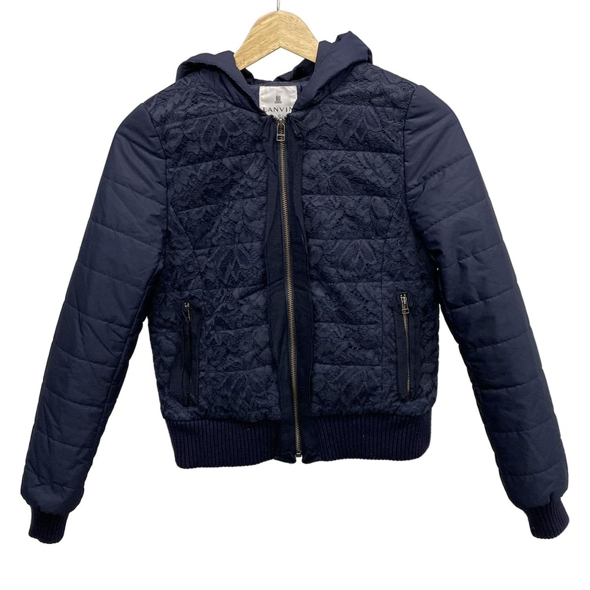 LANVIN en Bleu(ランバンオンブルー) ブルゾン サイズ36 S レディース