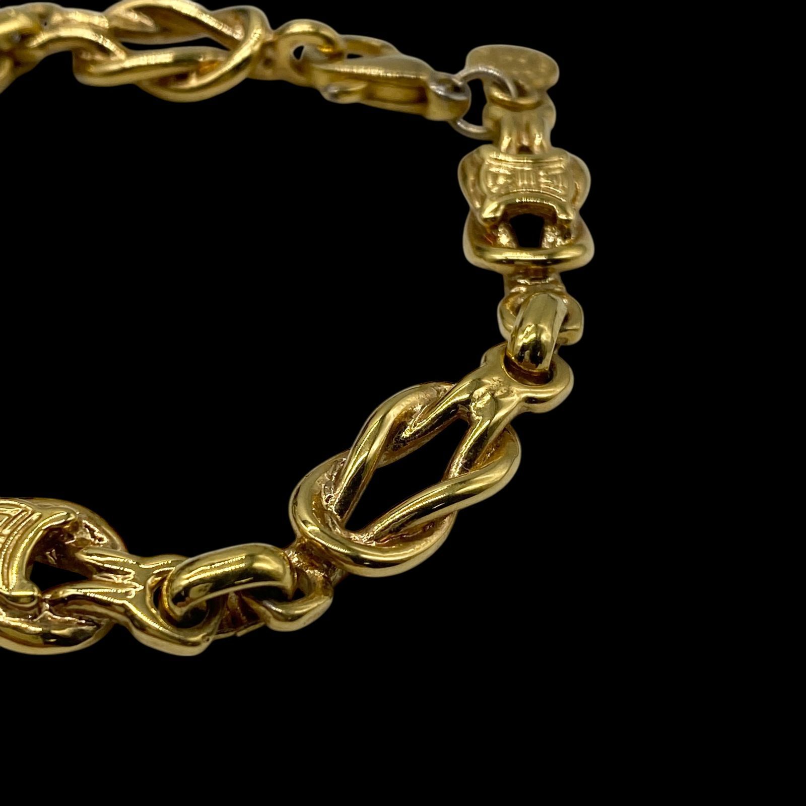 希少 美品 CELINE セリーヌ トリオンフ マカダム ブレスレット