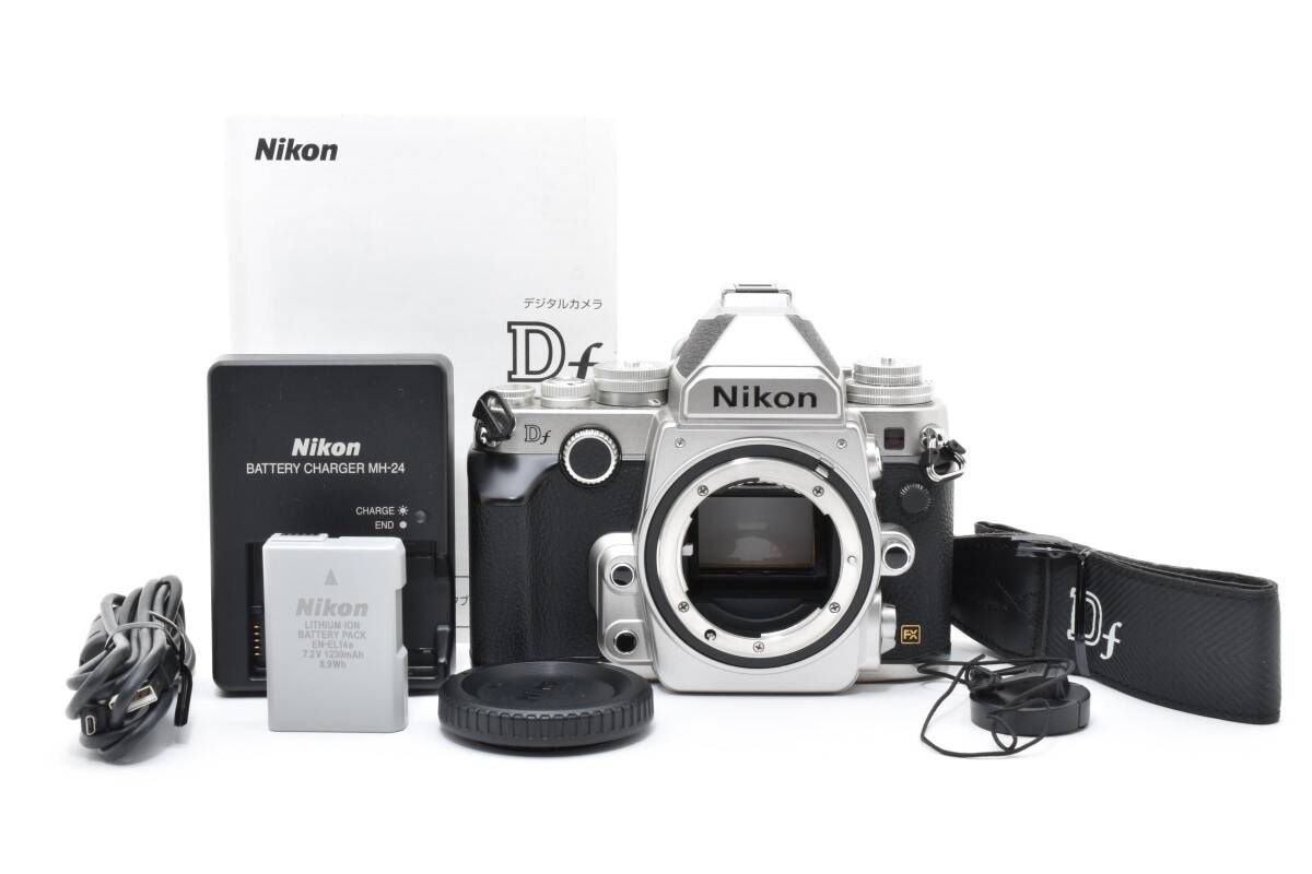 ☆極上美品☆《ショット数 157回》ニコン NIKON Df ボディ シルバー