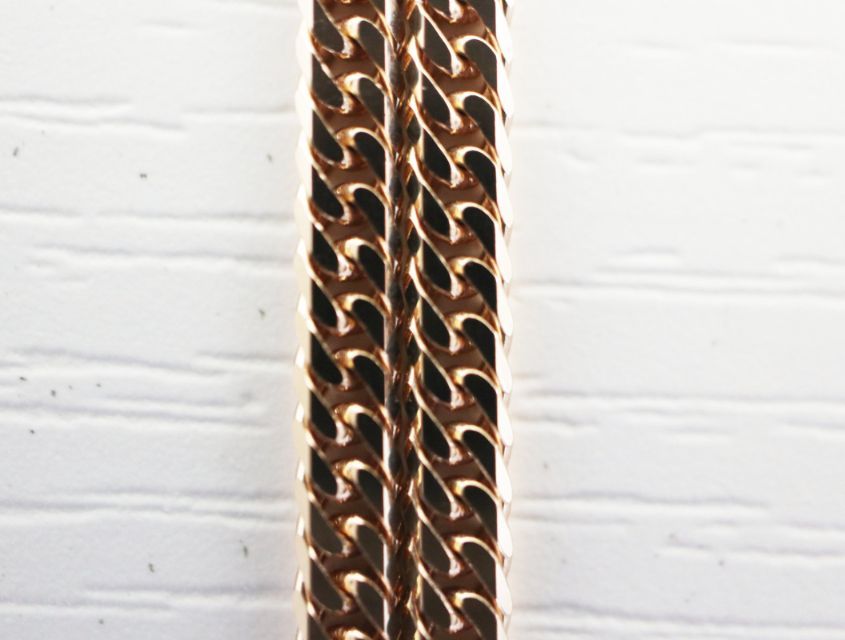  K 18 キヘイ 喜平 ネックレス 6面ダブル 10 4ｇ 6メンダブル 18金 ピンクゴールド 750 PG ジュエリー ネックレス アクセサリー