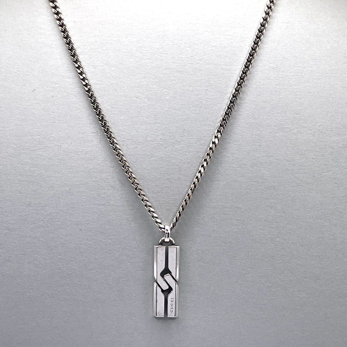 GUCCI グッチ ノットプレート ネックレス 313466 ユニセックス